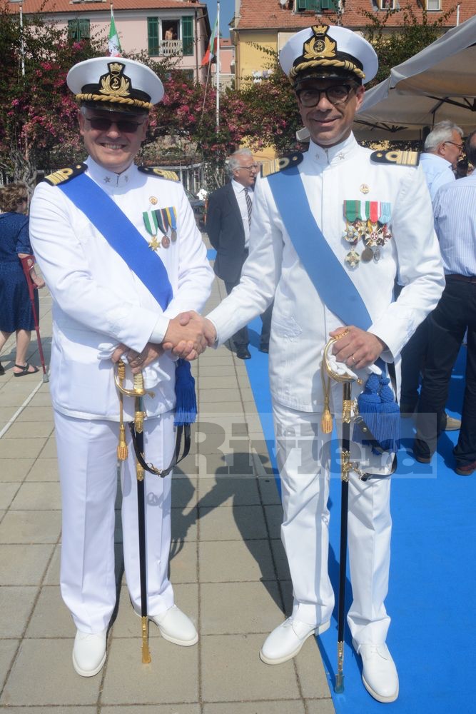 Capitaneria di Porto Imperia passaggio consegne Marco Parascandalo e Giuseppe Semeraro