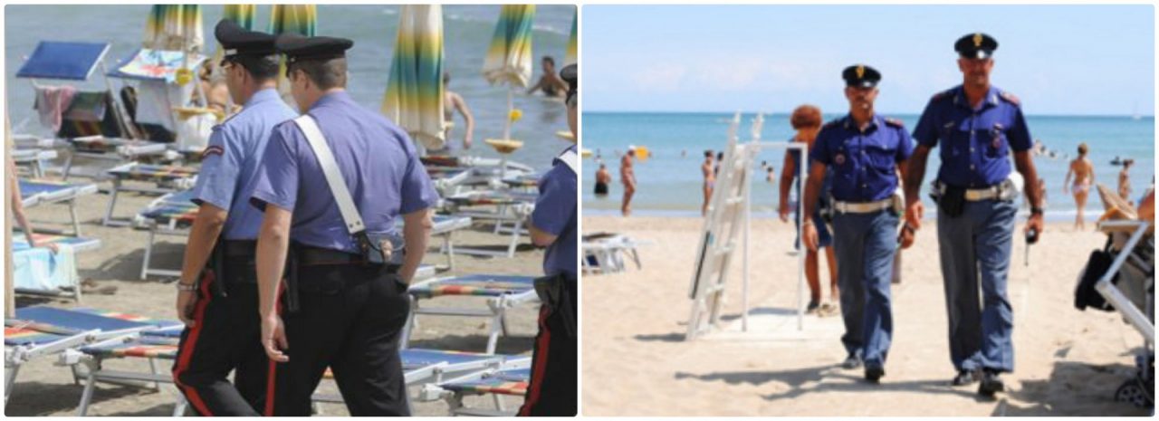 Bagnino rincorre e fa arrestare due topi da spiaggia