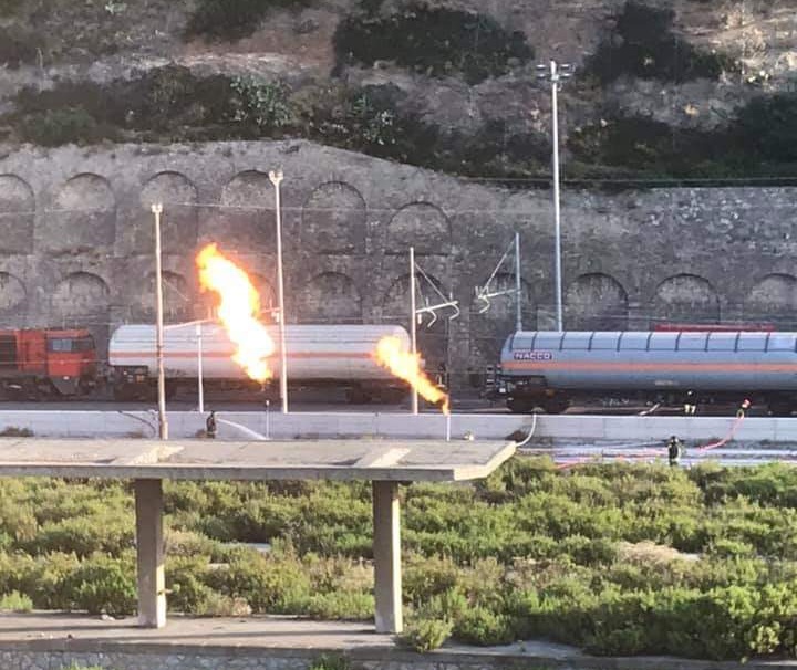 Ventimiglia: travaso cisterna di gas in stazione ancora in corso