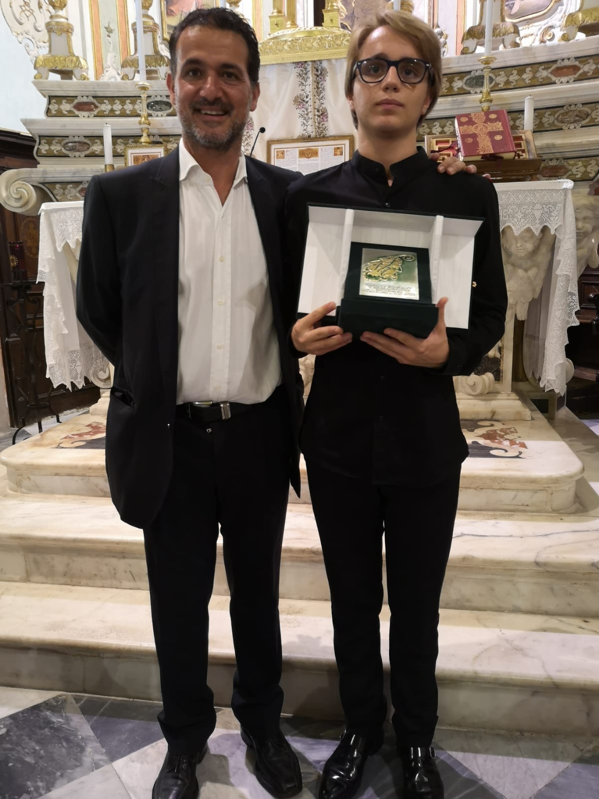 Lorenzo Famà con Valerio Urso
