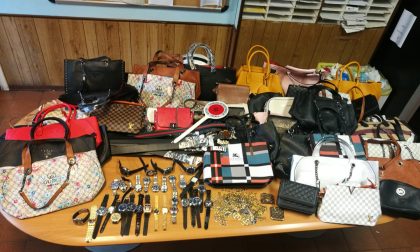 Polizia municipale sequestra 225 articoli contraffatti