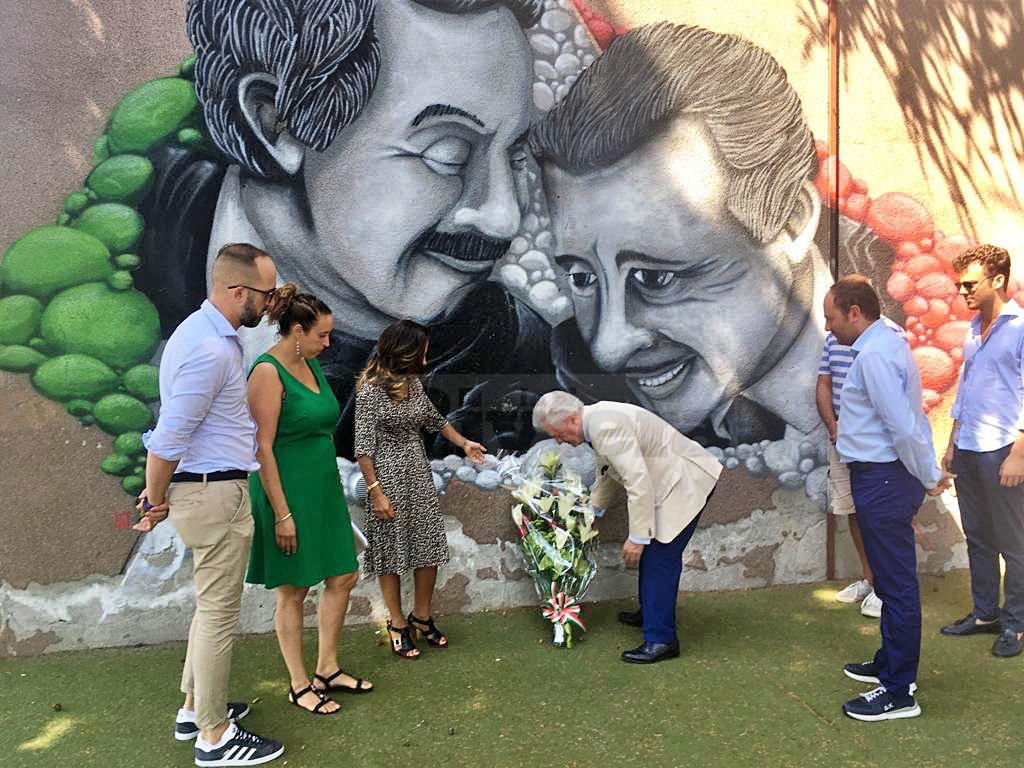 Paolo Borsellino fiori murales Ventimiglia _02