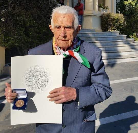 E’ morto il partigiano Giuseppe “Pinot” Caudano