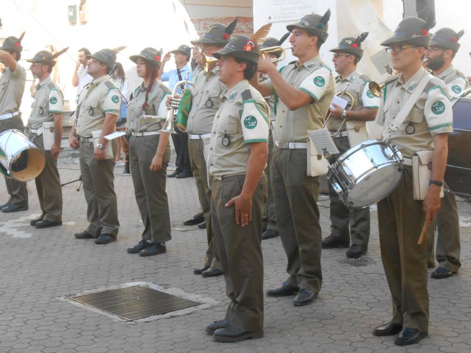 La fanfara “Colle di Nava” a Riva Ligure