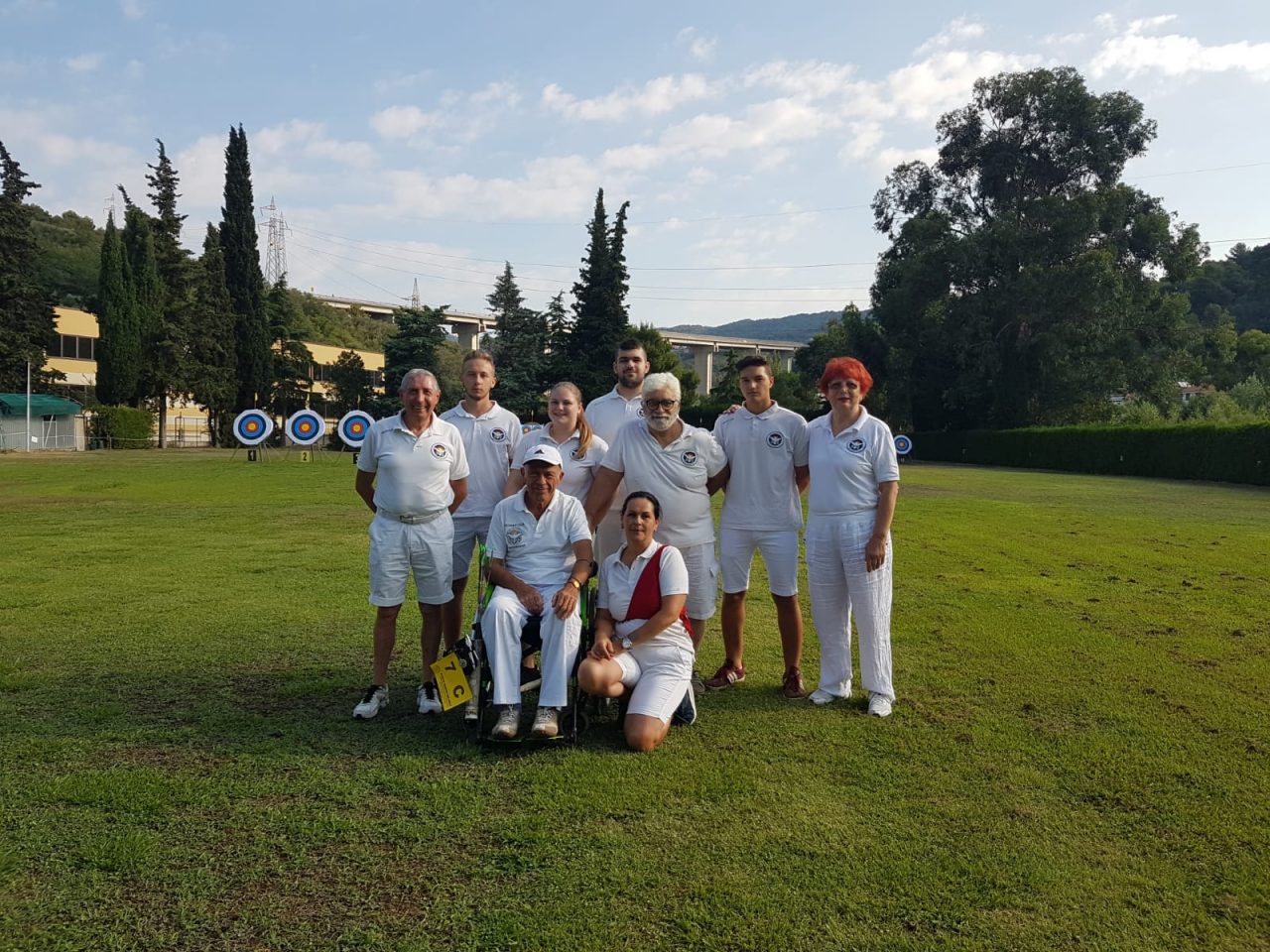 Gli arcieri ventimigliesi al Trofeo regionale del Sole