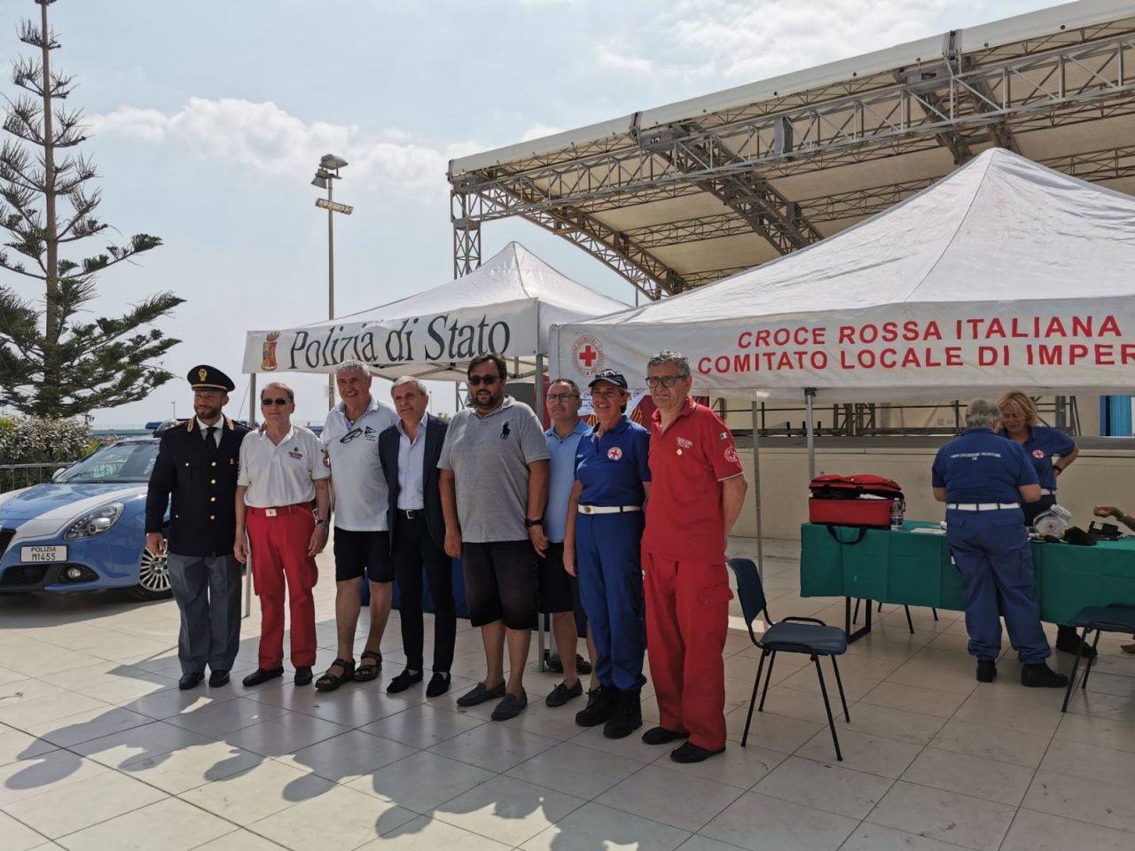 Estate sicura con Polizia di Stato e Croce Rossa Italiana