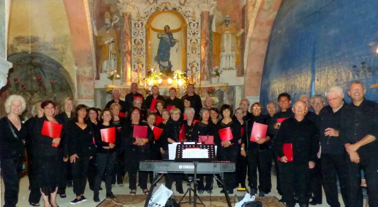 Concerto della Corale di Roquebrune a Bordighera Alta