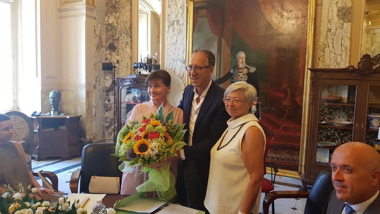 La benefattrice Elena Sivoldaeva dona al comune 497mila euro