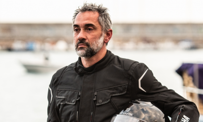 L'imperiese Salvatore Pinga nello spot della Yamaha Niken