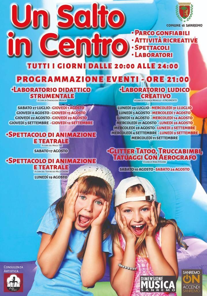 Il programma del fine settimana in Piazza Colombo