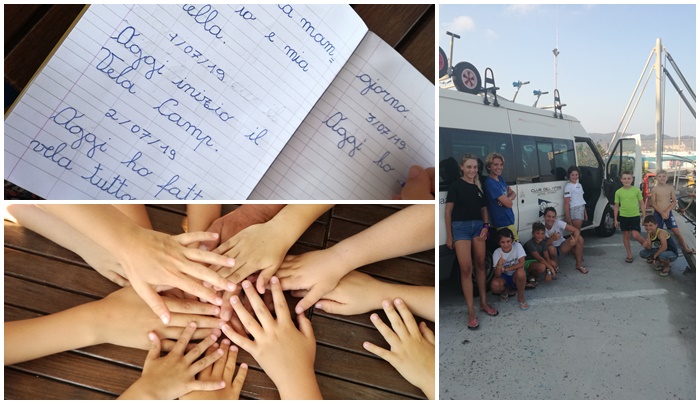 Prima settimana di Vela Camp per i bimbi del Dianese