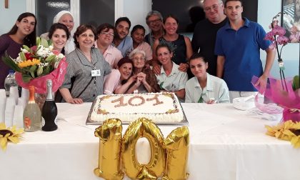 Compie 101 anni Maria Ciccolunghi. Il suo motto: "volemose bene"
