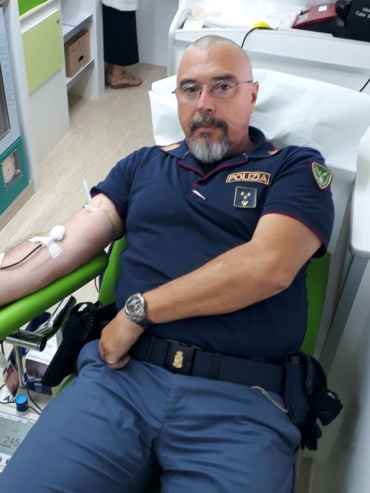 Donazione sangue Fidas Polizia Ventimiglia6