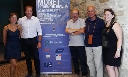 Dolceacqua: Gazzola e Bertinotti alla mostra di Monet