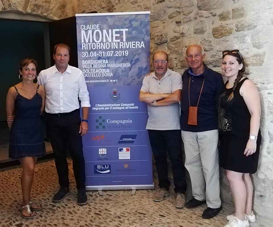 Dolceacqua: Gazzola e Bertinotti alla mostra di Monet