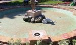 Vandalizzata la fontana del Putto a Ventimiglia