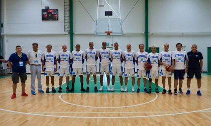 Vola in semifinale la Nazionale over 55 del sanremese Mauro Bonino ai Mondiali di basket ad Helsinki