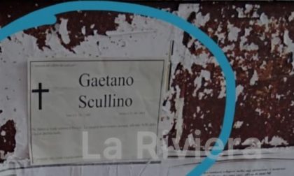 Manifesto funebre di Scullino affisso a Ventimiglia