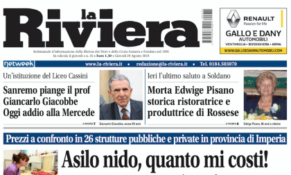 I costi degli asili in provincia di Imperia e i nuovi presidi assegnati alle scuole su La Riviera in edicola