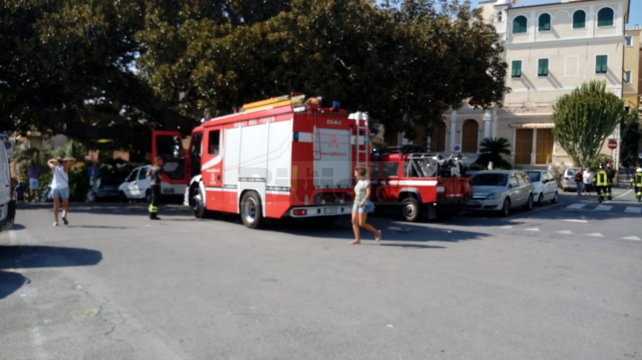 Fuga di gas a Bordighera, intervengono i vigili del fuoco