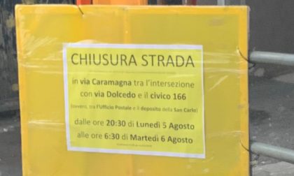 Caramagna, residenti preoccupati per la chiusura notturna della strada