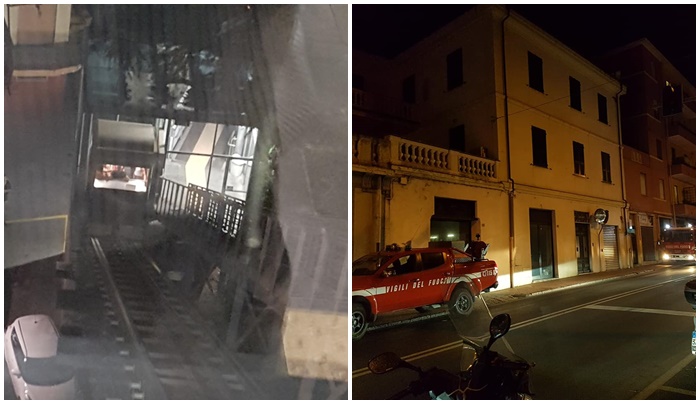 Nove persone bloccate nell’ascensore della Marina a Imperia