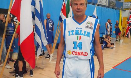 Basket: il sanremese Mauro Bonino campione del mondo con l'Italia over 55