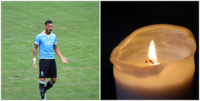 Grave lutto per l’ex giocatore della Sanremese Luca Caboni