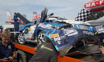 Dopo il pauroso incidente in Repubblica Ceca torna a casa il pilota di rally Corrado Bonato