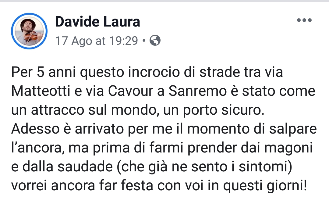 davide laura post