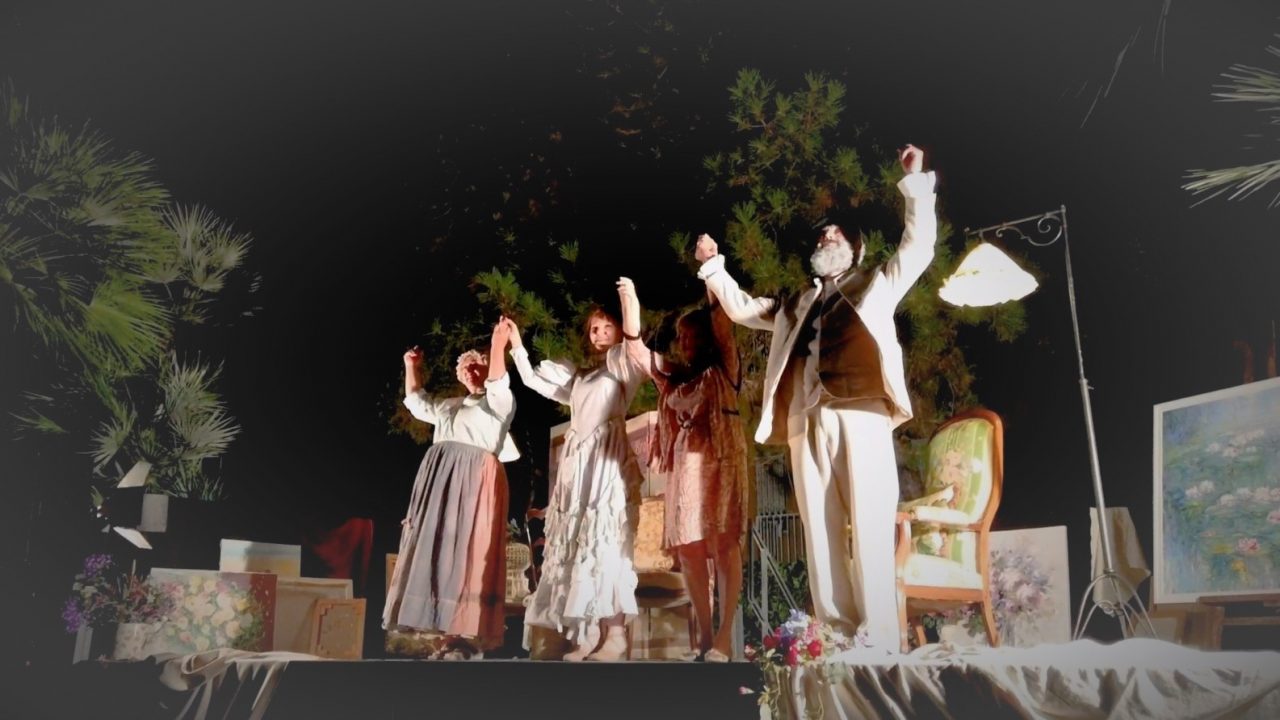A teatro un viaggio nei ricordi di Monet