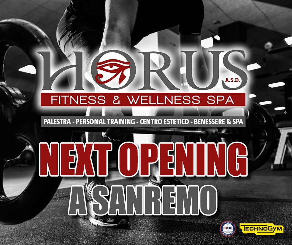 Horus Fitness & Wellness Spa: nuova apertura a Sanremo