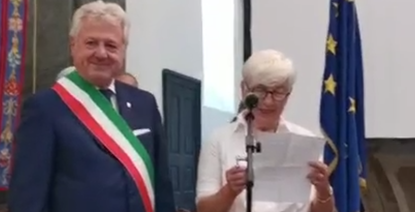 Consegnato il San Segundin alla chef Pinuccia Beglia