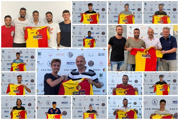 Promozione – Foto e nomi di tutti i nuovi acquisti del Taggia Calcio 2019/2020