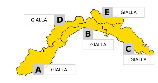 Allerta meteo: prolungata l’allerta gialla, piogge diffuse fino alle 14 di domani