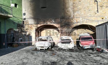 Rogo di auto a Perinaldo, le fiamme partite dalla Panda di un'infermiera