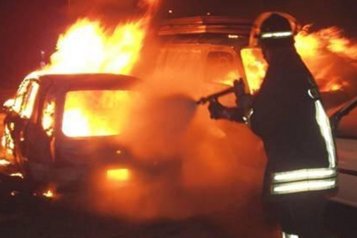 Brucia una Mercedes al Solaro di Sanremo