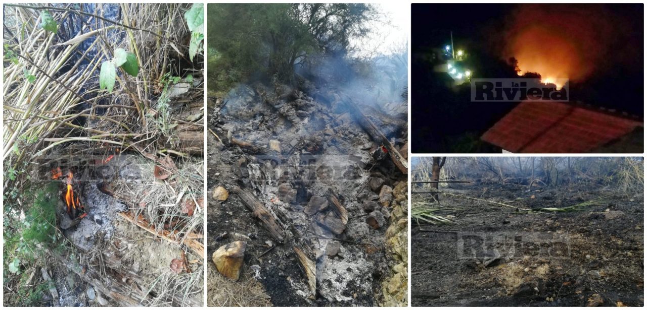 Brucia il Beodo a Sasso, le fiamme spente alle 2, oggi la bonifica