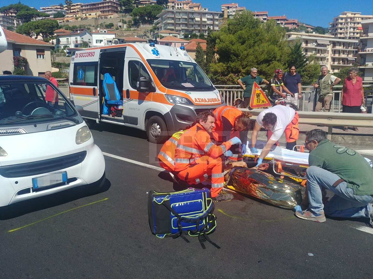 Incidente auto scooter San Stefano al mare_02