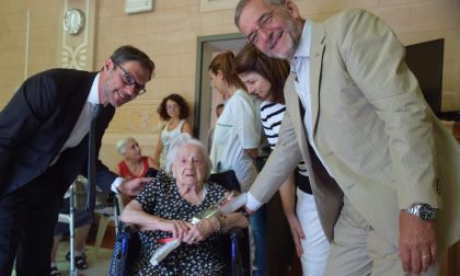 Nerina Peltretti, 105 anni, la donna più anziana di Bordighera