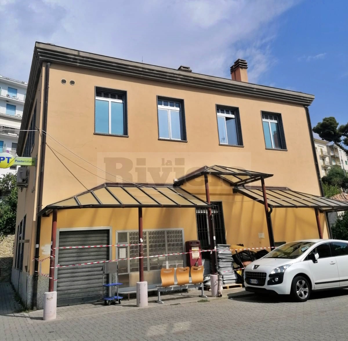 Ospedaletti Poste Italiane chiuse via Cesare Battisti