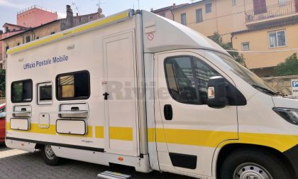 Un camper per 2 mesi anziché l'ufficio postale a Ospedaletti