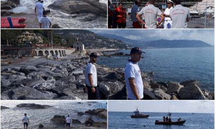 Ricerche in mare al largo di Sant'Ampelio per la 65enne scomparsa