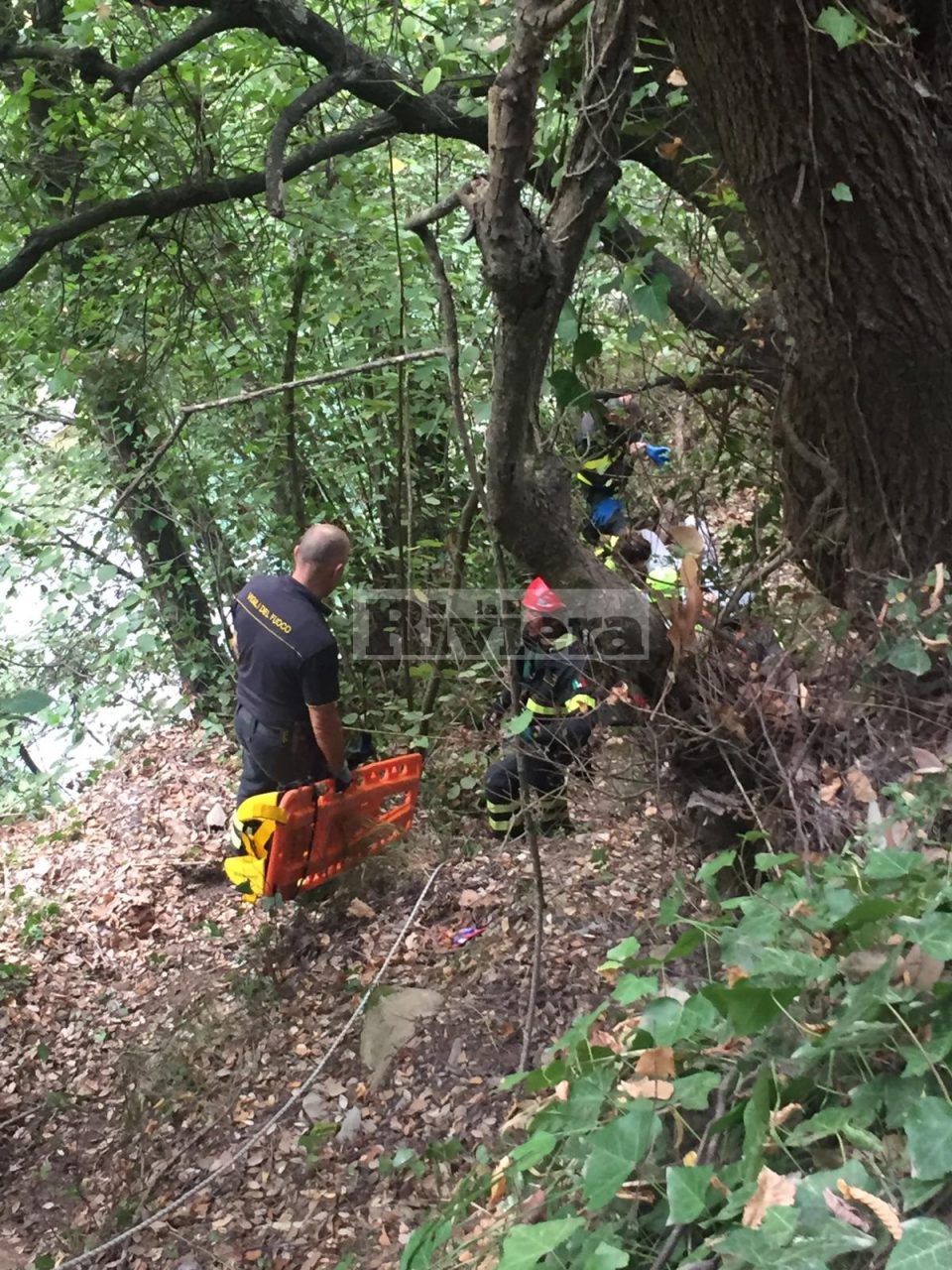 Ferito durante canyoning soccorso con elicottero