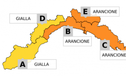 Da stanotte è allerta in tutta la Liguria per il maltempo