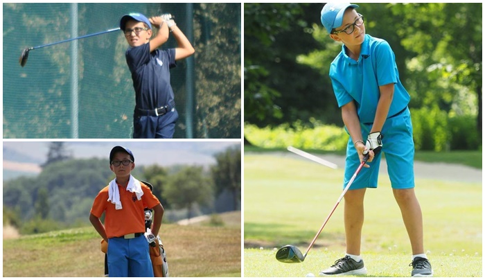 Bruno Frontero, 12 anni, convocato nel Team Italia della Junior Rider Cup di Golf