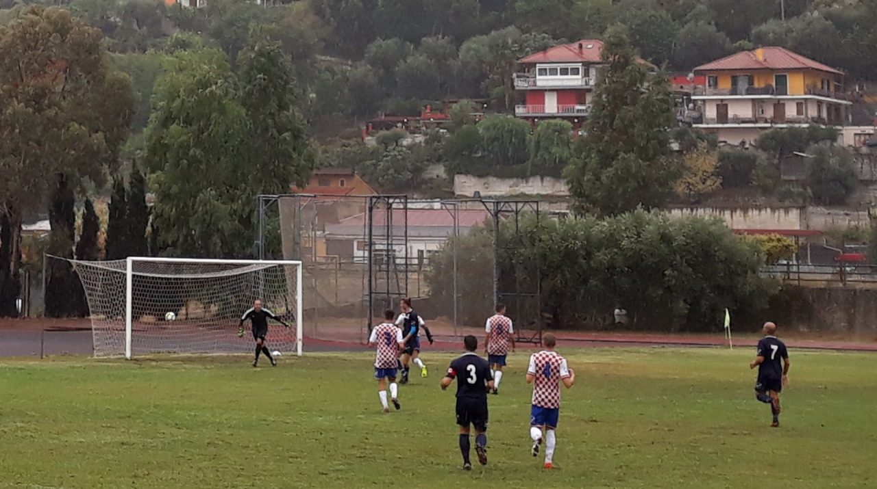 La prima squadra del Don Bosco Vallecrosia Intemelia sconfitta dal Baia Alassio