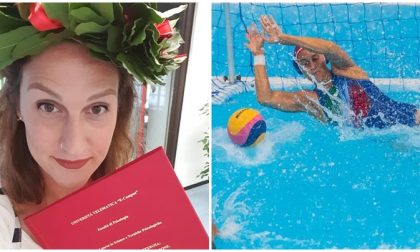Giulia Gorlero festeggia la Laurea - La tesi su Setterosa e olimpiadi