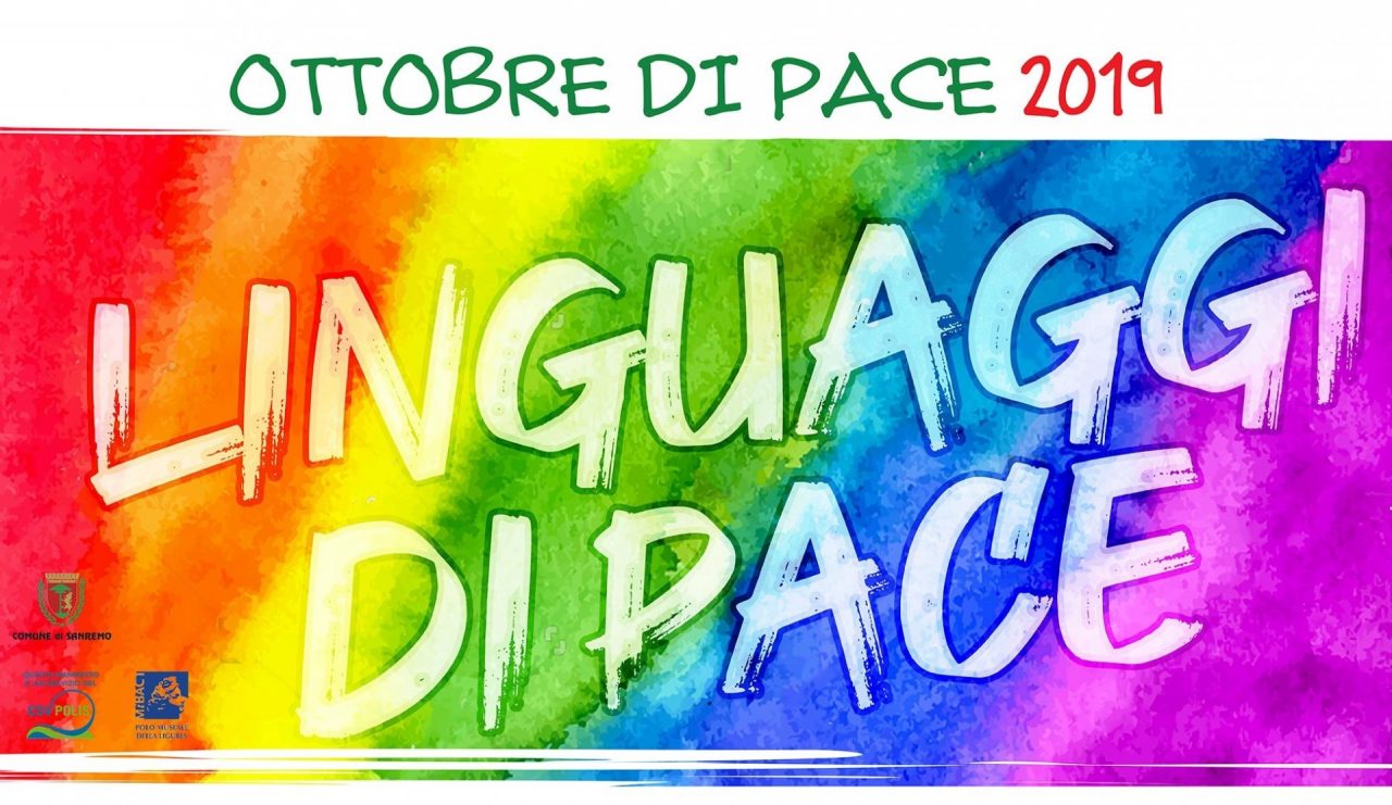 A Sanremo la rassegna “Linguaggi di Pace” dal 4 al 29 ottobre