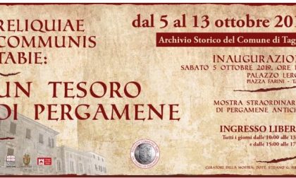 A Taggia "Un tesoro di pergamene": dal 5 al 13 ottobre una mostra a palazzo Lercari